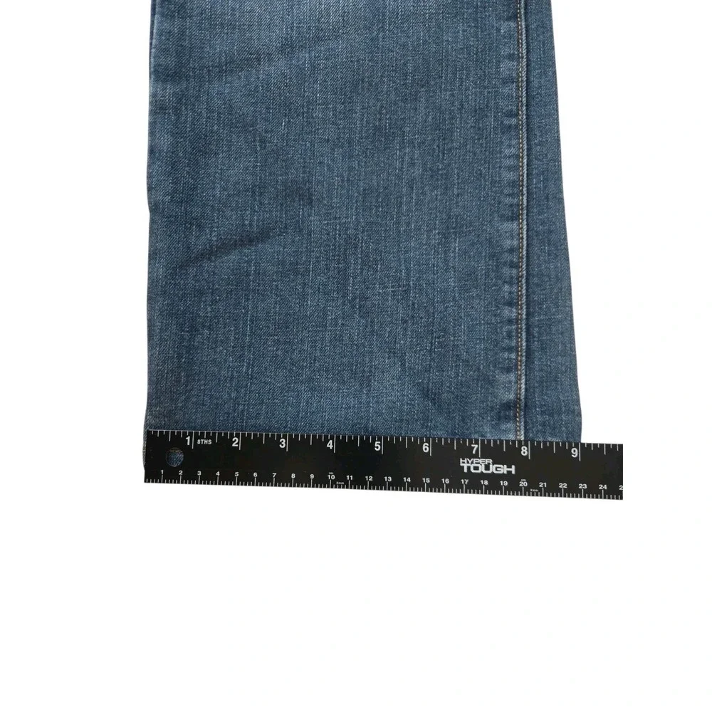 APT‎ 9 Men's Relaxed Fit Dark Blue Wash Denim Jeans Size 34x32